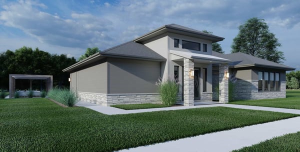 Woman smiling while playing pickleball.