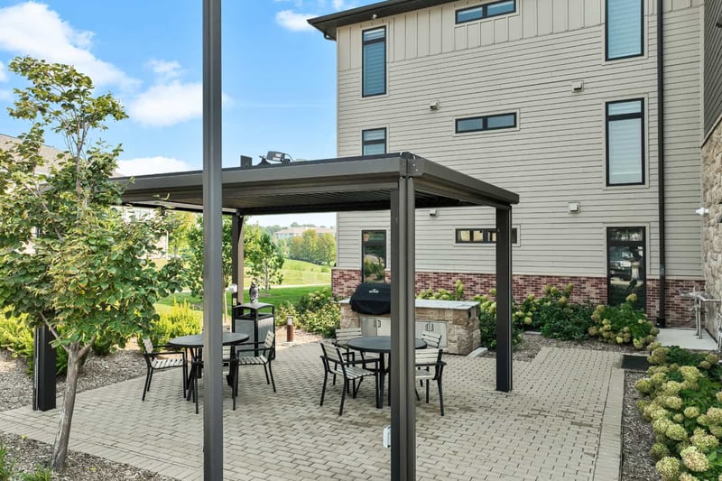 Patio and Grill Area